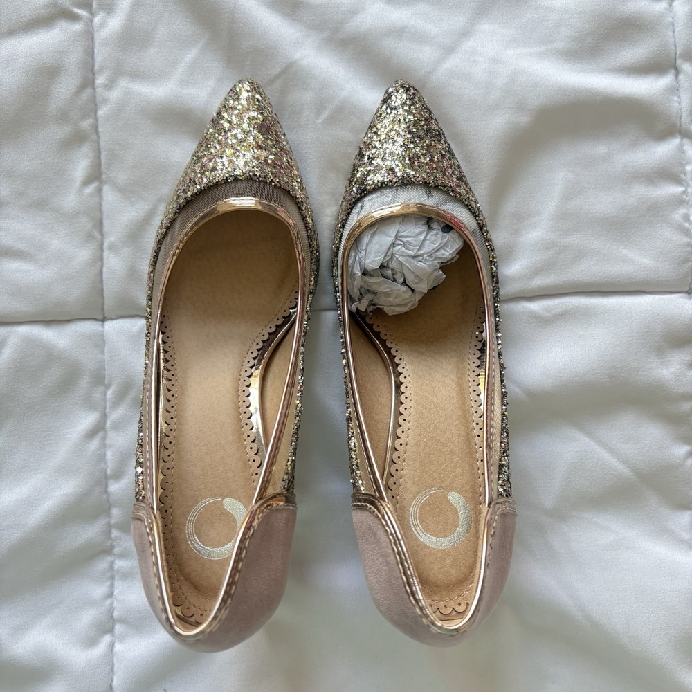 Journee‎ Collection Kalani Womens Pointed Stiletto Heel Pumps Womens 7 Pink